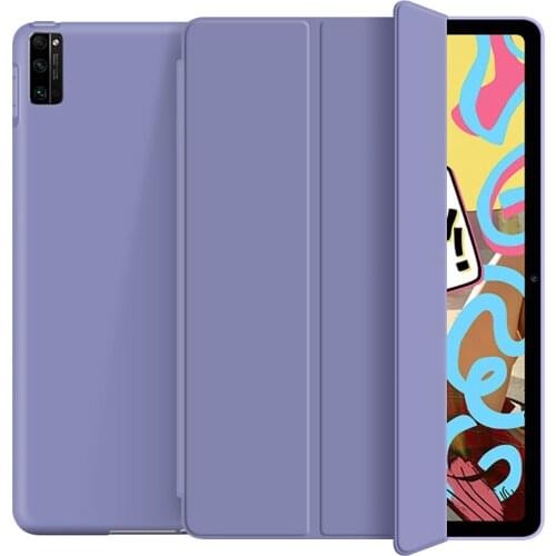 2020 tablet case for Honor V6 10.4 inch Tri-fold Silicone soft bottom Protective shell flat cover for honor 10.4" model KRJ-W09