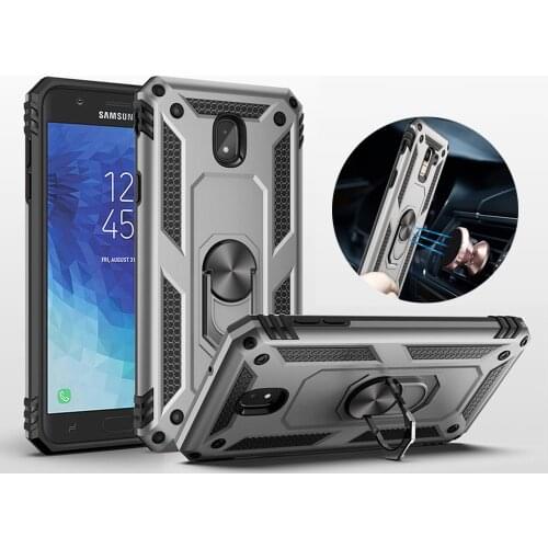 Case For Samsung galaxy J3 J7 2018 Case Cover Back Soft Silicone Car bracket Phone Case For Samsung J337 J737 J7 Star J3 Star