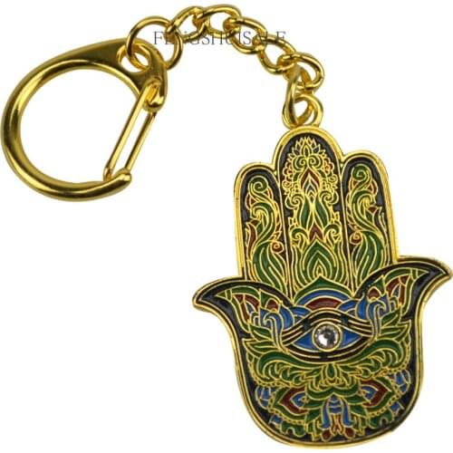 Hamsa Buddha Hand Amulet Keychain W Fengshuisale Red String Bracelet W3216