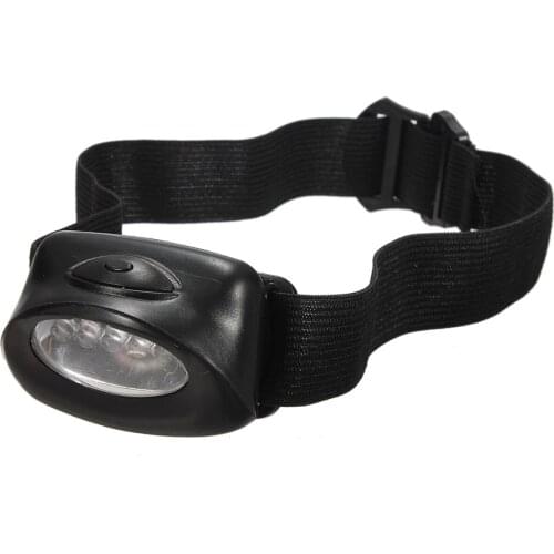 Jiguoor 5 LED 7 Modes Bike Headlight Waterproof Headlamp Perfect For Fishing Walking Camping Reading Hiking Led Light Head Lamp