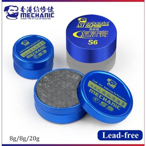 MECHANIC Lead-Free Electrical Soldering Tip Refresher Environmental Clean Paste Welding Iron Head Resurrection Solder Cream