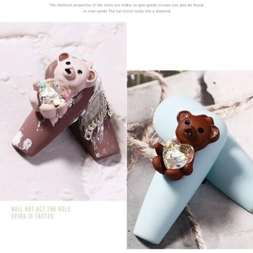 New Nail Art Decorations Flash Glass Gemstone Rhinestone Series Design Charm G99E