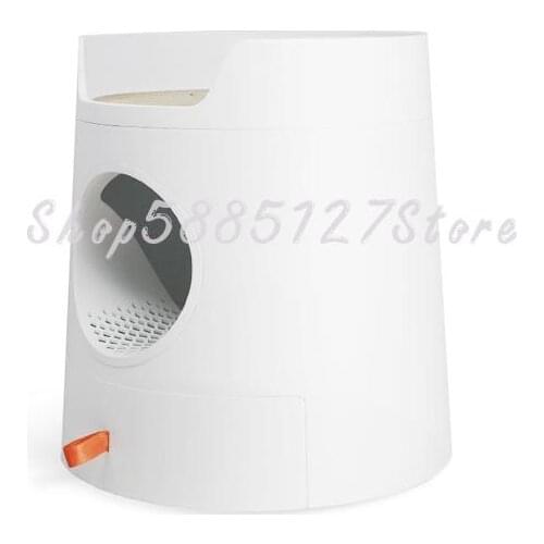 Fully enclosed drawer type cat litter box cat scratcher litter large cat toilet