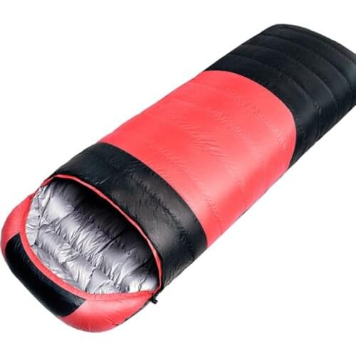 Down sleeping bag 1700g 1500g sleeping bag outdoor adult down warm sleeping bag envelope travel camping sleeping bag