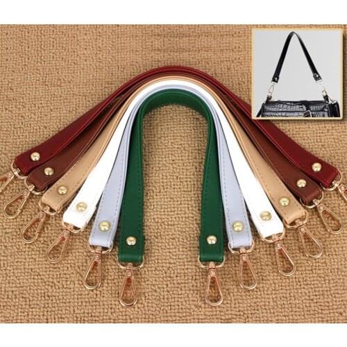 Bag strap DIY Single shoulder bag belt accessories Hook clasp Handbags handle 43cm