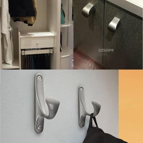 Nordic Style Wardrobe Furniture Hardwares sand nickel Cupboard Kitchen Pull Zinc Alloy Ceramic Drawer Cabinet Handles Mirror