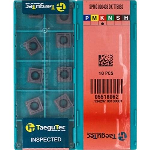 SPMG090408-DK TT6030 100% Original TAEGUTEC carbide insert with the best quality 10pcs/lot free shipping