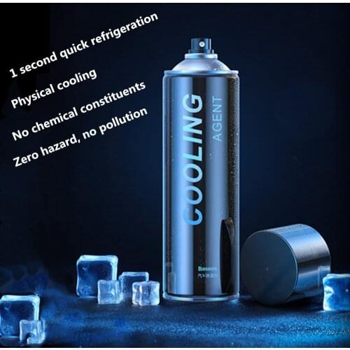 Rapid refrigeration spray,Rapid cooling refrigerant,Running, outdoor sports Heatstroke prevention Cryogen