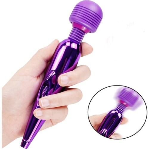 USB Charging Multi-Frequency Vibration Electric Massage Stick Vibrator Cervical Spine Lumbar Massage Hammer Powerful Massager