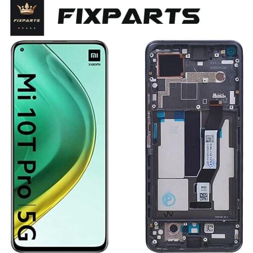 For Xiaomi Mi 10T Pro LCD Mi10T Pro Touch For Xiaomi Mi 10 t 5G Screen Replacement Digitizer Sensor Glass For Redmi k30s Display