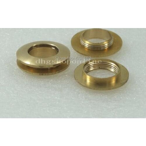 10 Sets Brass Grommet Eyelet 28mm 1.1" Canvas for Clothes Leather Self Backing Buckles bag Pure Solid Brass