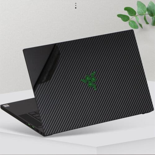 Special Laptop Carbon fiber Vinyl Skin Sticker Cover For Razer Blade Pro 17" 2017 release