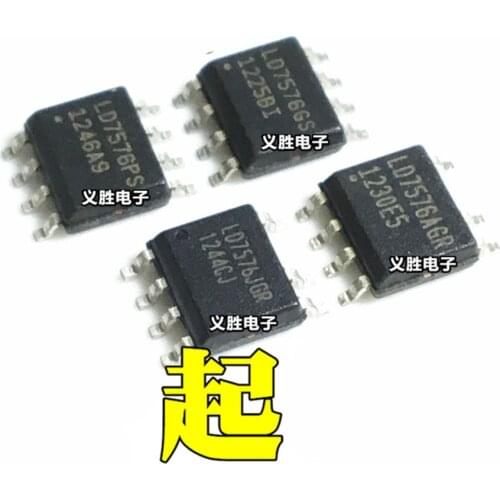 2PCS LCD Power Chip LD7576 LD7576PS LD7576GS LD7576AGR LD7576JGR LD7592GS LD5522GS LD5532GS LD7539EGS LD7591GS LD7552BPS SOP8