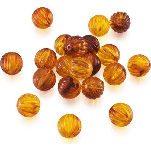 20Pcs Acrylic Beads Loose Beads Flat Round Oval Donut Shape Spacer Bead for DIY Jewelry Making Findings