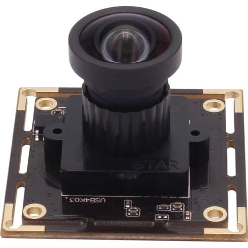 4K USB Webcam Wide angle 110 degree No Distortion High Speed MJPEG 30fps Sony IMX415 Industry Machine Vision USB Camera Module