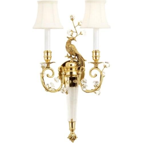 America style country nostalgic vintage copper wall lamp edison iron E14 Lamp holder Wall lamp ancient ways