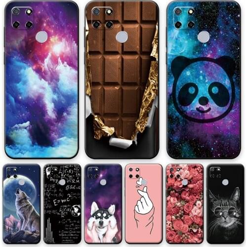 Case For Realme 7i RMX2193 Case Realme 7i RMX2103 6.5" TPU Fashion Phone Cover For OPPO Realme 7i Global Soft Silicone Cool Capa