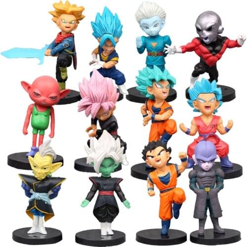 Anime Dragon Ball Figure Son Goku Action Figures Super Saiyan Vegeta Figurine PVC Model Kawaii Collection Ornaments Kid Toy Gift