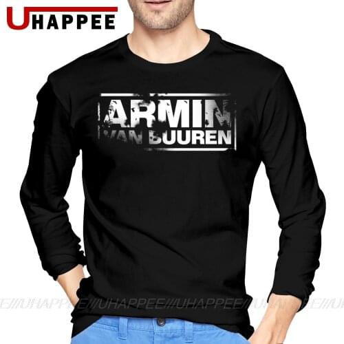1 Armin Van Buuren A State Of Trance Men Long Sleeve Autumn Custom Large Size Base T Shirts Rock Style TShirt Men Christmas Gift
