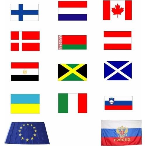 Canada Ukraine EU Egypt Belarus Austria Netherlands Finland Denmark Italy Slovenia Jamaica Scotland National Flag Drop Shipping
