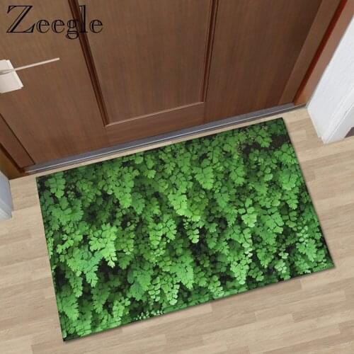 Zeegle Floor Mat Doormat Non-slip Bathroom Mat Kitchen Carpet Indoor Rug 3D Printed Hallway Carpet Washable Outdoor Rug
