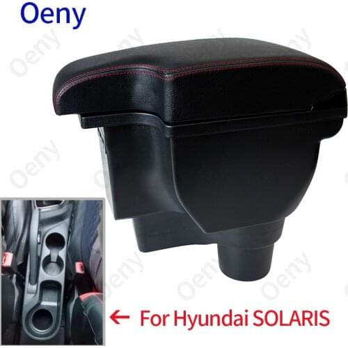 For Kia Rio 4 Armrest For Kia Rio 4 X-Line car armrest box Russi 2017 2018 2019 2020 2021 car accessories interior Easy install