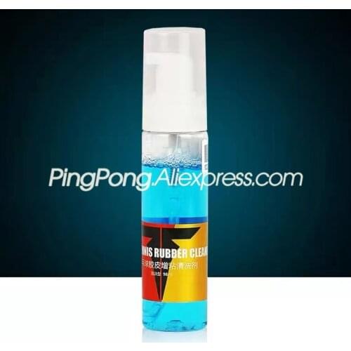 TIBHAR Professional Table Tennis Rubber Cleaner Foam Tackifier 98ml Ping Pong Racket Clean Mist Wash Detergent Water