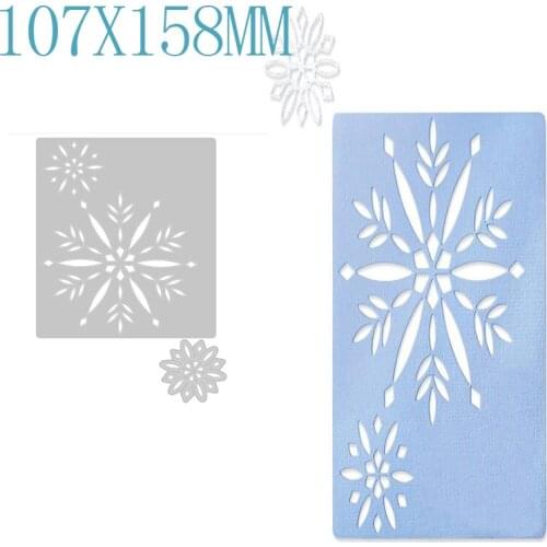 Christmas Snowflake Metal Cutting Dies For DIY Edge Embossing Craft Cut Paper Decoration Greeting Card Scrapbooking No Stamp