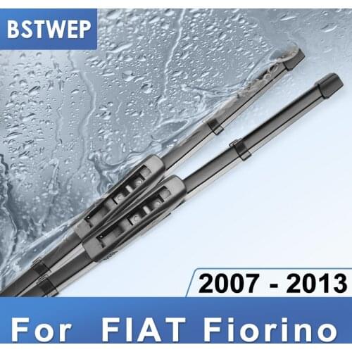 BSTWEP Front Wiper Blades for FIAT Fiorino Fit Bayonet Arms 2006 2007 2008 2009 2010 2011 2012 2013