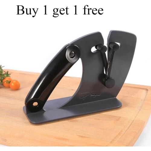 Risam R022 Angle-adjustable Knife Sharpener Professioanl Carbon Steel Sharpening Stone Whetstone Household Fixed Angle Sharpener