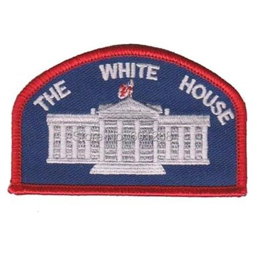 Embroidery Patch/Garment Labels made by twill with PVC backing 3 inches wide small order accept and MOQ 50pcs free shipping