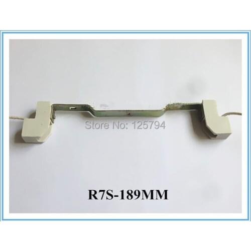 High quality led R7S 189MM led bulb lamp bases ceramics lamp holder with 15cm line r7s lighting bases 189mm R7S Lamp base