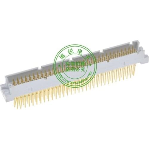 High quality imported DIN41612 Continental Connector 3-row 96 pin male end Straight pin length 13MM