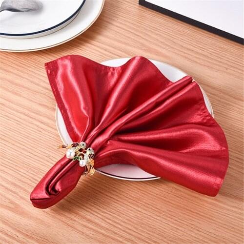 12 / PCS new metal bird Napkin Ring Hotel Restaurant tabletop ornaments napkin ring towel buckle