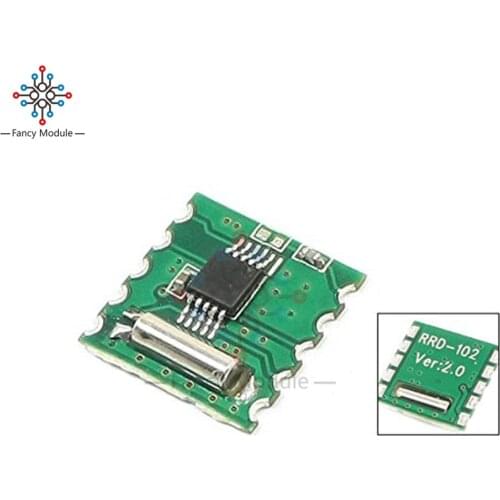 2Pcs FM Stereo Module Radio Module RDA5807M RRD-102V2.0 Wireless Module for Arduino
