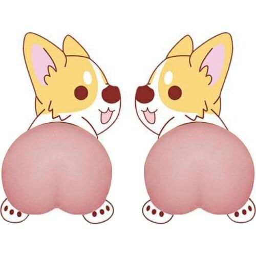 2pcs Car Door Anti-Collision Rubber Strips Butt Body Anti-Scratch And Rubbing Protection Stickers Rearview Mirror Stickers