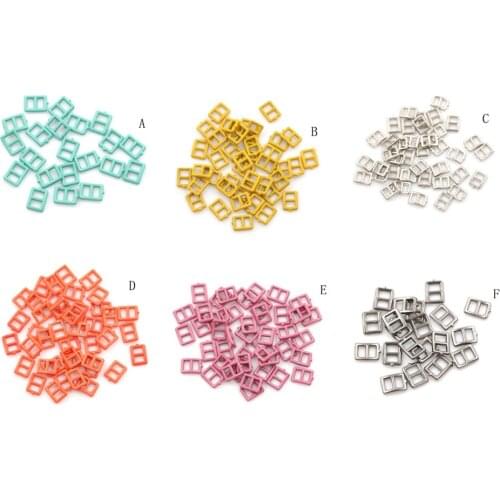 20pcs hot sale Mini Doll Ultra-small Buckle Doll Belt Buckle Doll Shoes Buckle For Blyth Doll Clothing Accessories 3MM