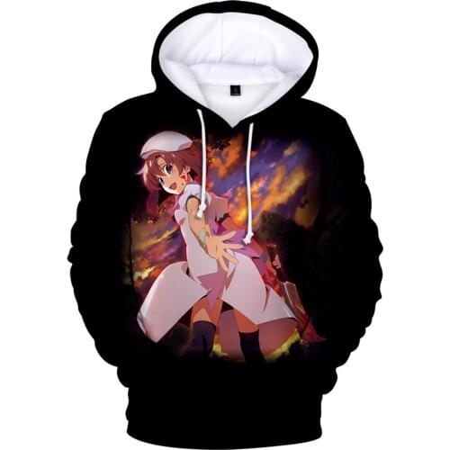 2021 3D Print Higurashi no Naku Koro ni Sotsu Hoodies Sweatshirt Fashion New Winter Pullovers Adult Kid Clothes