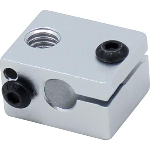 Aluminium Alloy V6 Heat Block For V5 V6 J-head Extruder HotEnd 3D Printers Parts Heater Hot End Heating Accessories 20*16*12 m