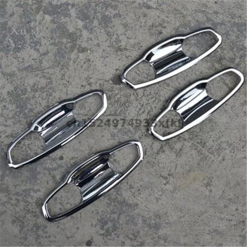 FOR Skoda Octavia A7 2015-2018 Suitable for chrome-plated exterior door handles, door bowl cover protectors, trim molding bezels