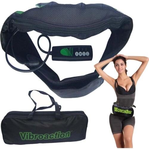 Electric slimming massager belt Vibro relaxing Tone Vibroaction waist Belt VIBRO Loss Weight Health body Massager vibrator Belt