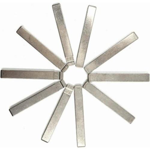 HKCYSEA 10 pcs/lot Metal Blank Uncut Flip KD Remote Key Blade Type #71 for GM for Buick for Cruze NO. 71 Blade