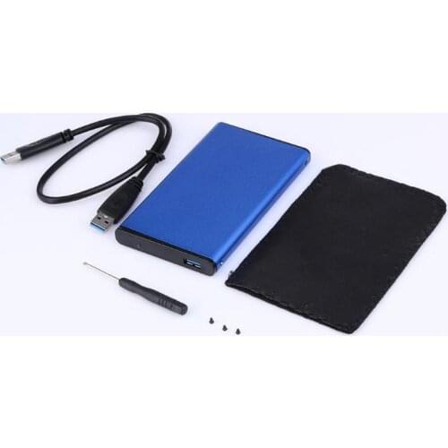 2.5inch USB 3.0 2.0 SATA III External HDD Box Hard Drive Hard Drive Enclosure Case HD Caddy Super Speed for Mac Windows OS