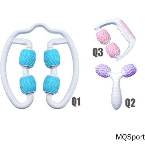 Circular Leg Clamp Hand Massager Stovepipe Calf Yoga Beauty Leg Neck Muscle Soreness Elimination Training Roller Fitness Device