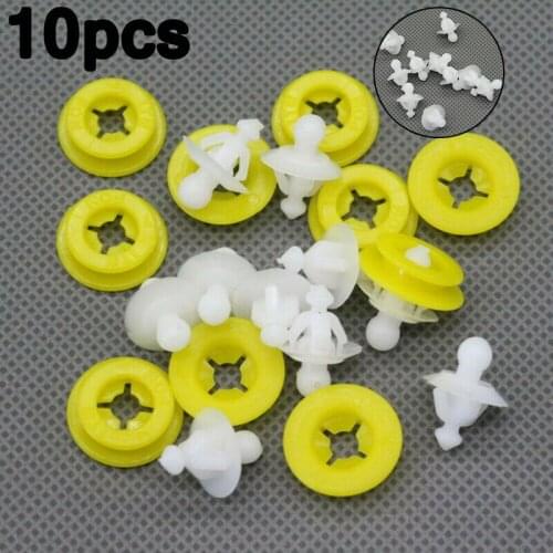 10PCS Fender Liner Retainer Clip Set 30698669 Retainer Clips For Volvo C30 2008-2013 Spare Parts Retainer Clips Dropshipping New