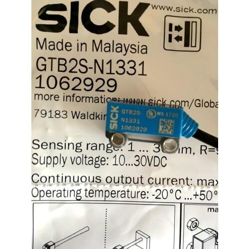 100% New Original SICK Photoelectric Sensor GTB2S-N1451 GTB2S-N1331 GTB2S-N1311 GTB2S-P1311