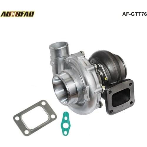 New T76 turbocharger compressor A/R .80 turbine housing A/R.81 Oil 1000hp T4 V-Band Clamp water cooling AF-GTT76