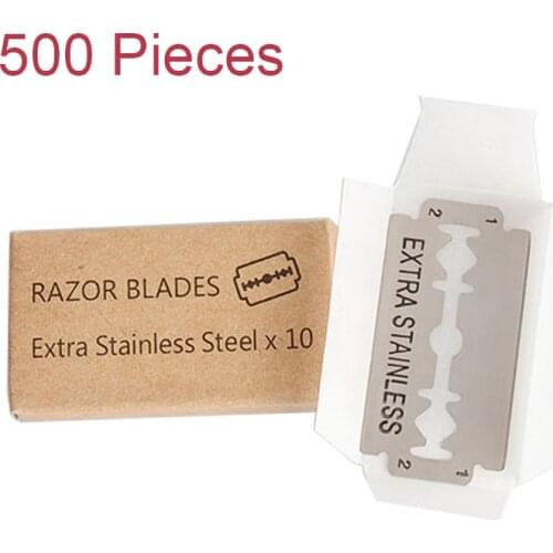 Factory Direct Selling Double Edge Razor Blades Cheapest Replacement Stainless Steel Shaving Razor Blades
