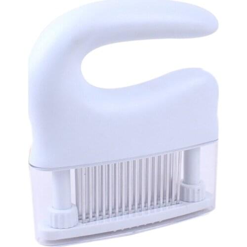 Meat Tenderizer 48 Razor Sharp Blades Stainless Steel Needle Tenderizer Cooking Tools Detachable Washable Kitchen Tool