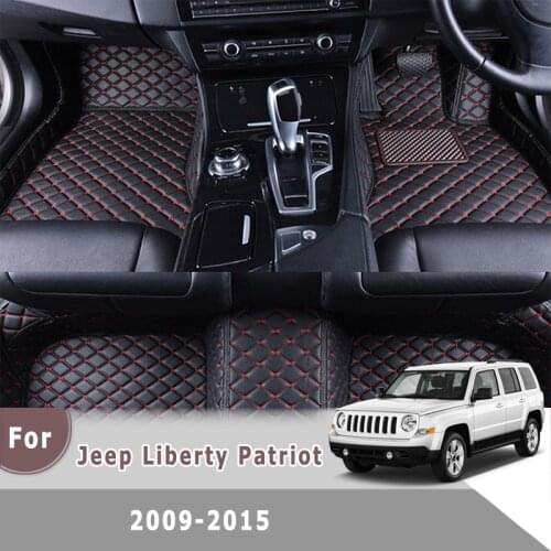 RHD Carpets For Jeep Patriot 2015 2014 2013 2012 2011 2010 2009 Liberty Car Floor Mats Auto Interior Protect Parts Accessories